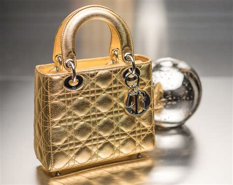 dior diamond bag|gold lady dior bag.